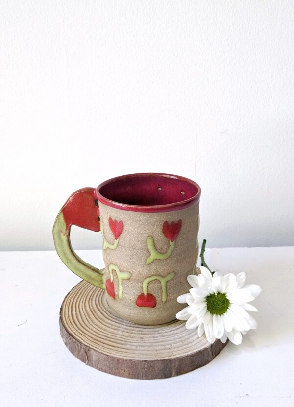Mugs tulipán de gres - Imagen 2