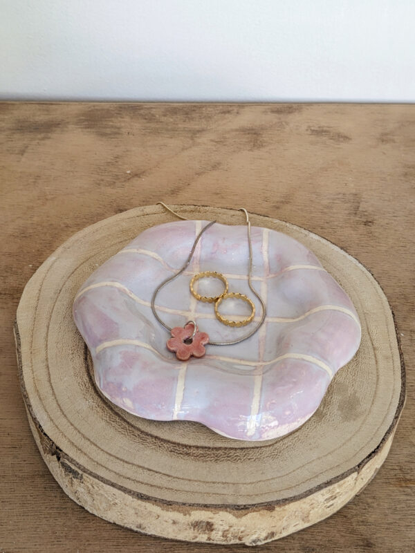 Plato para joyería- FLOR