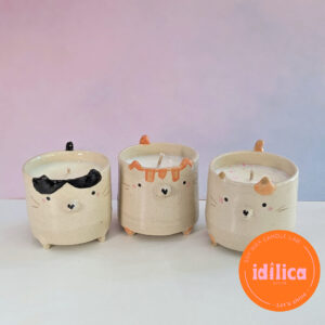 Velas gatito (rellenas por Idilica Spain)