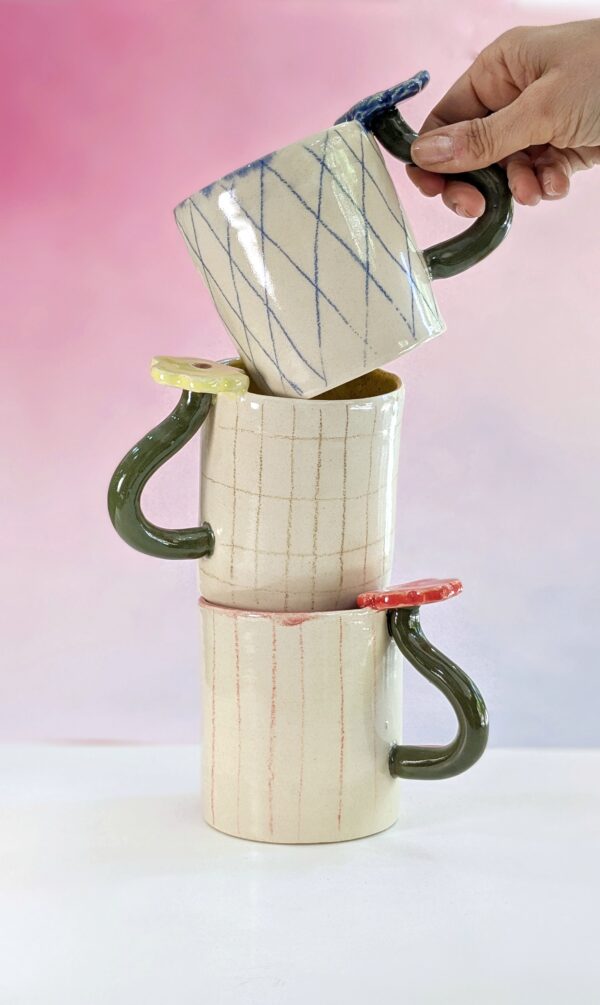 Tazas asa flor