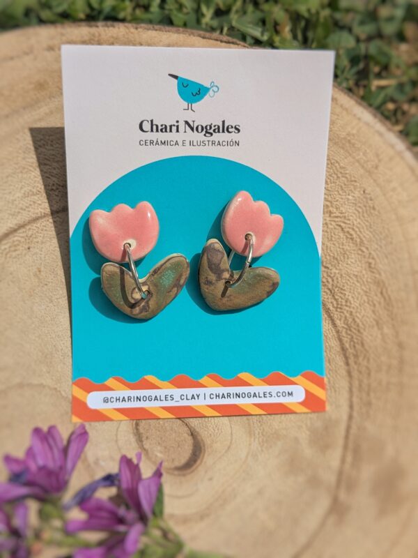Pendientes TULIPÁN LARGOS