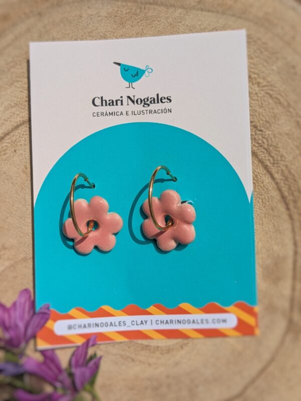 Pendientes FLOR (varios colores)
