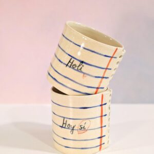 Tazas libreta con frase