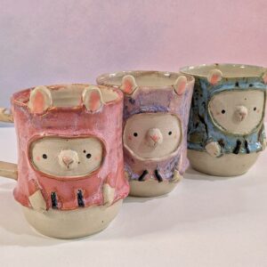 Taza "Conejito en sudadera"