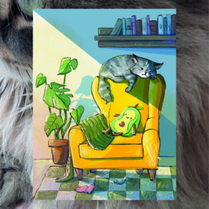 Print "Dori en el sillón amarillo"