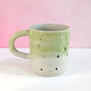 Taza bubble verde lima